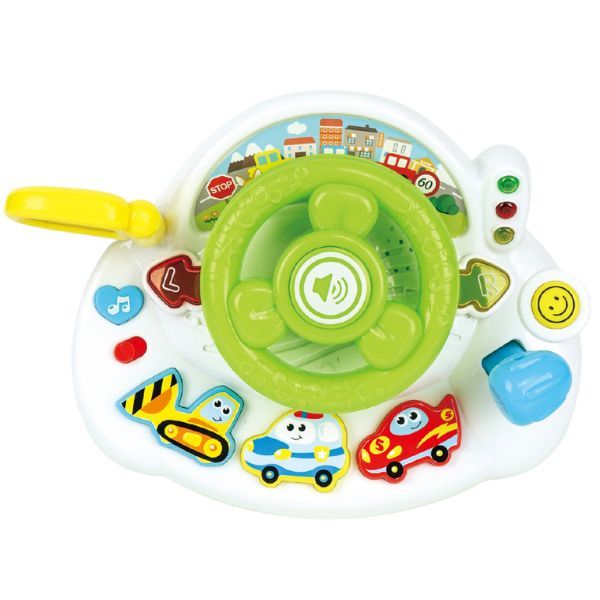 Baby Racer Steering Wheel Toy - Educational Activity Toys for Toddlers