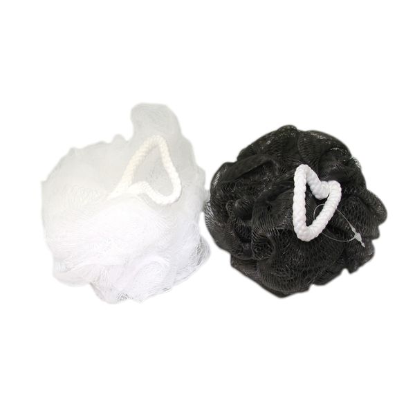 Body Sponge pack of 2 - White &amp; Charcoal