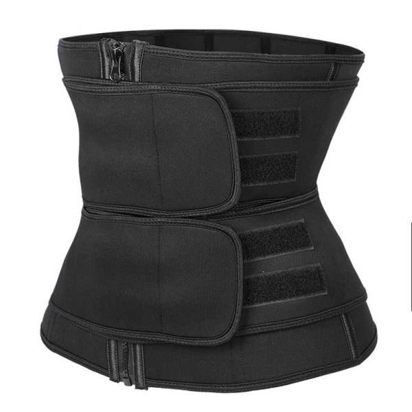 Optic Women Waist Trainer Neoprene Belt Sweat Body Shapers - Black ...