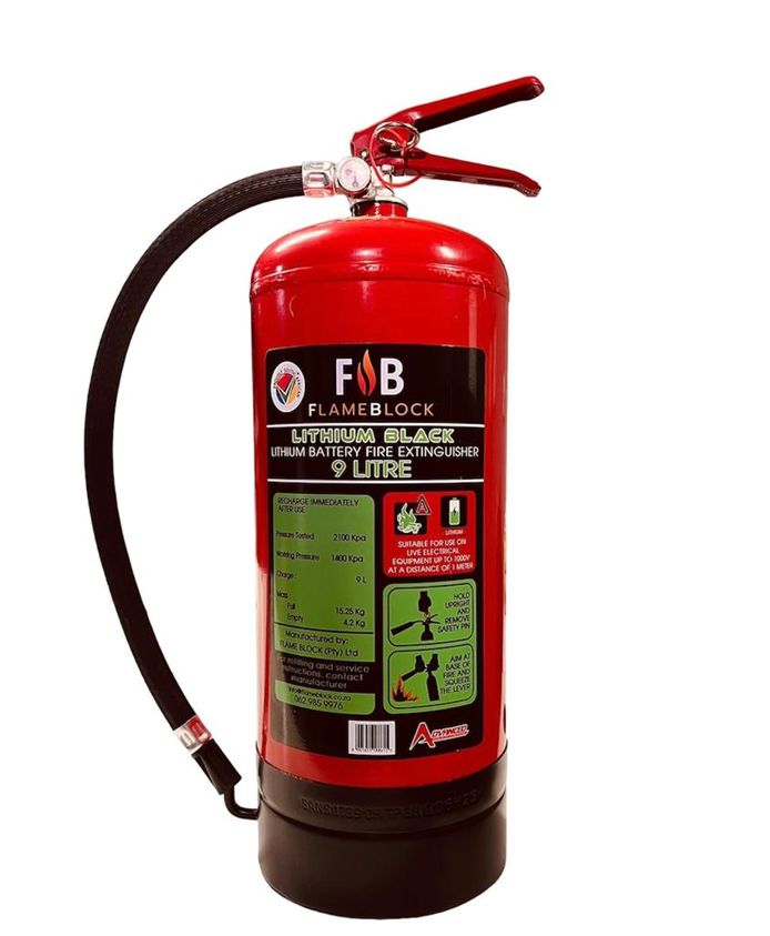 FlameBlock Lithium Battery Fire Extinguisher | Shop Today. Get it ...