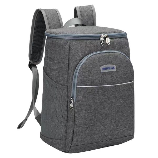 Picnic Backpack Large Insulated Bag Ice Pack Aluminum Foil Water-Proof Bag