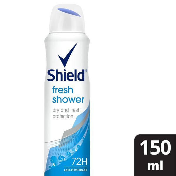 Shield Women Fresh Shower Antiperspirant Deodorant Body Spray 150ml