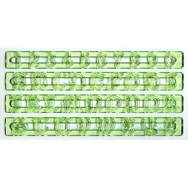 Cutter Alphabet Old English Letters Cake Sugarpaste Cutting Tool Stencil