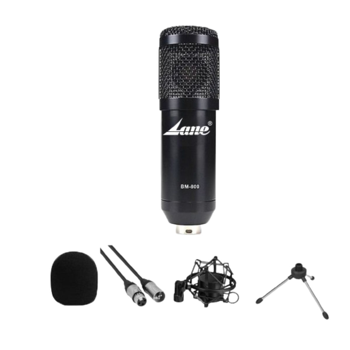 Lane BAM 800 Studio Condenser Microphone (Black) Shop Today. Get it Tomorrow!