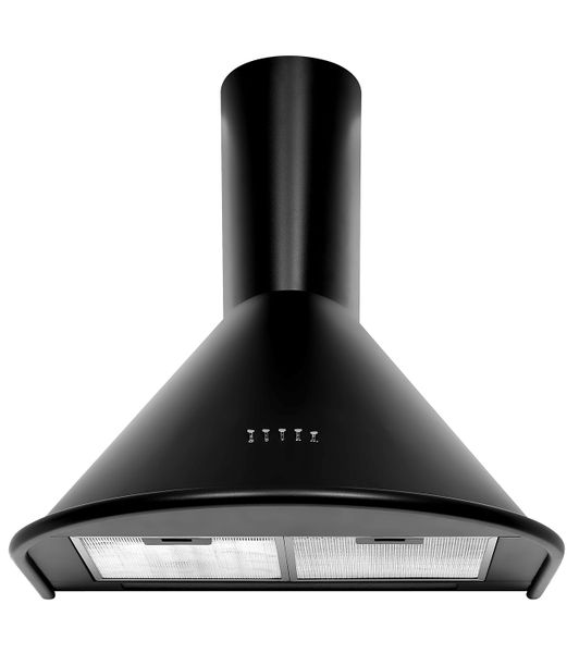 Italian Designer 60cm black cooker hood
