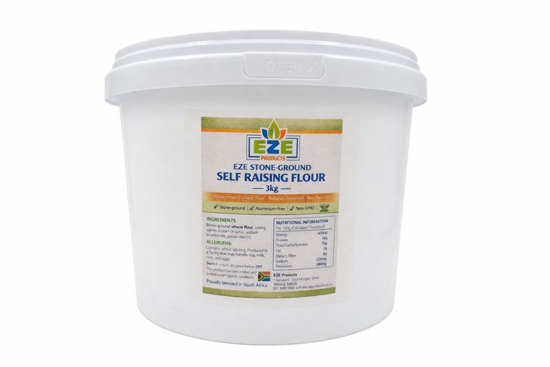 EZE Stone-ground Self Raising Flour - 3kg