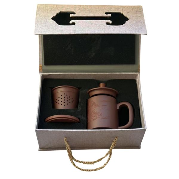 Traditional Chinese Zi Sha Personal Tea Mug