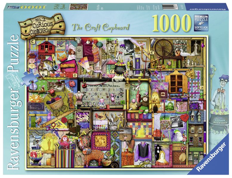 Ravensburger Craft Cupboard 1000 Piece Puzzle