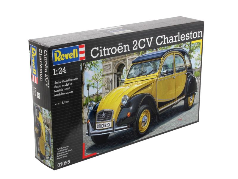 Revell 1/24 Citroen 2CV "Charleston" Car Plastic Model Kit