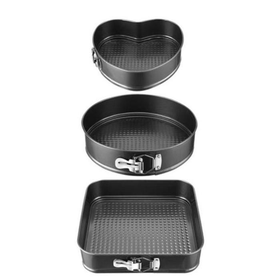 Nonstick & Leak-Proof Cake Pan Set of 3 | Shop Today. Get it Tomorrow