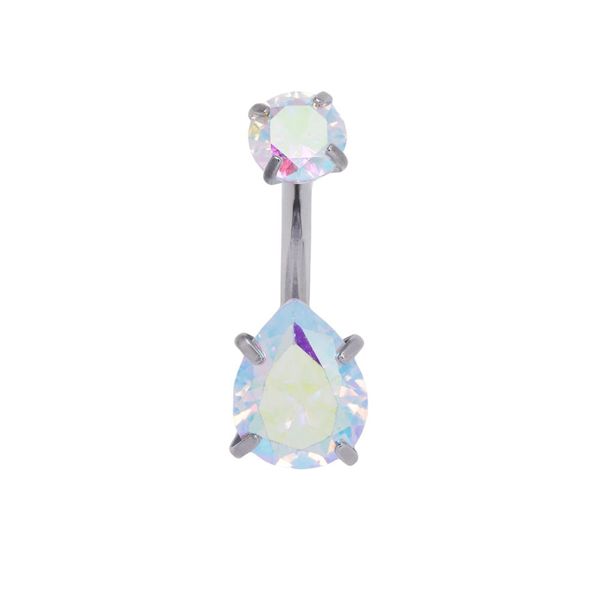 Lily &amp; Rose Cubic Zirconia Waterproof Belly Ring