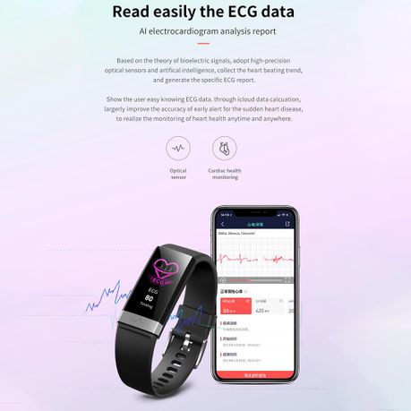 Smartband ecg hot sale ppg