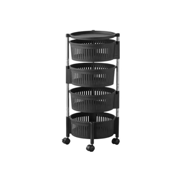 4 Layers Multifunctional Foldable Storage Rack
