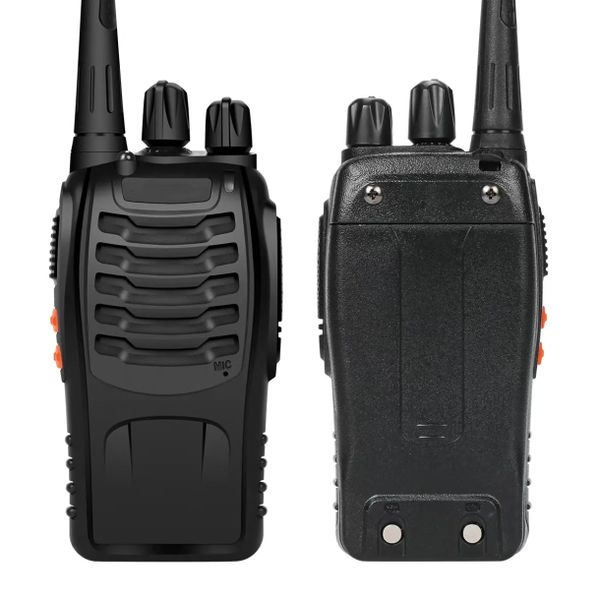 2 Pack Long Range Walkie Talkies 2-Way Radios &amp; 16-Channel &amp; Earpieces.
