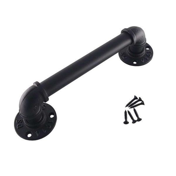 Industrial Pipe Door Pull Handle Barn Handle