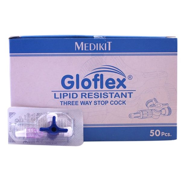 Medikit - Stopcock 3 Way No Exit Tube 50's