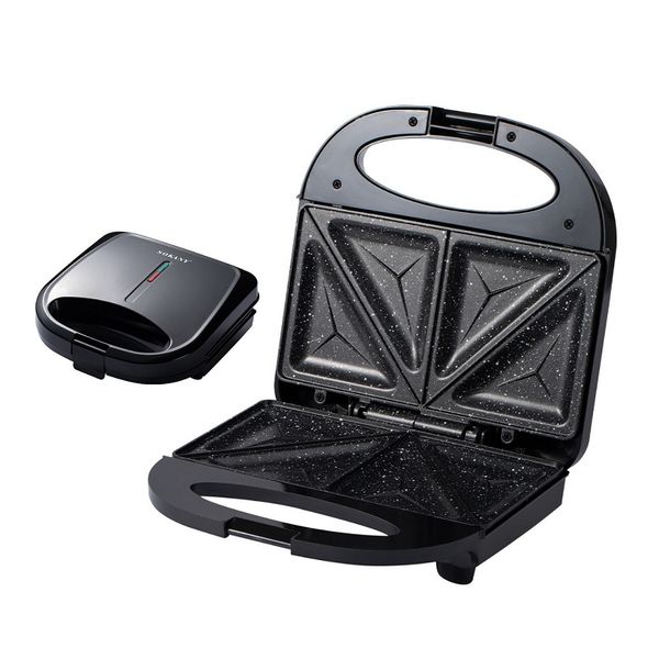Compact Non-Stick Electric Sandwich Maker Breakfast &amp; Snack Appliance