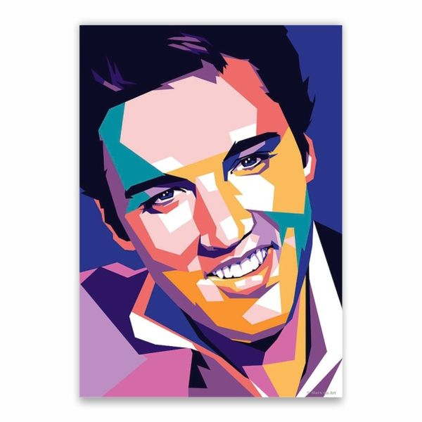 Elvis Presley Pop Art Poster - A1