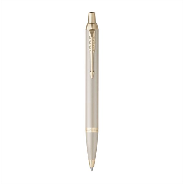 Parker IM Ball Pen Medium Nib Blue Ink GB - Champagne
