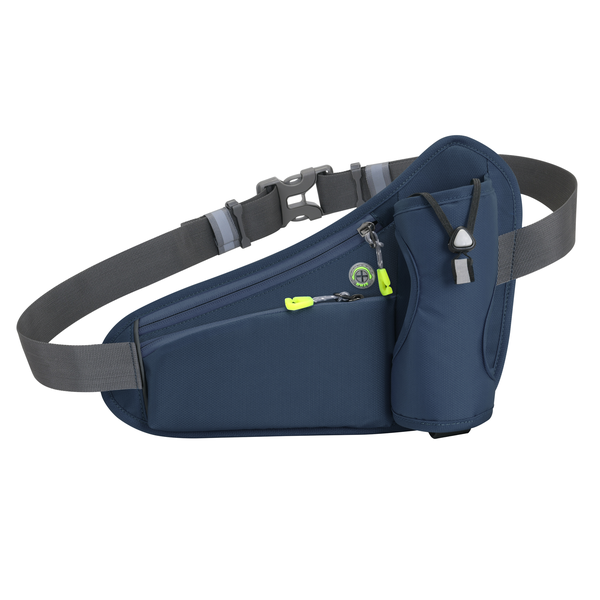 Running Belt &amp; Fanny Pack with Bottle Holder &amp; Adjustable Strap