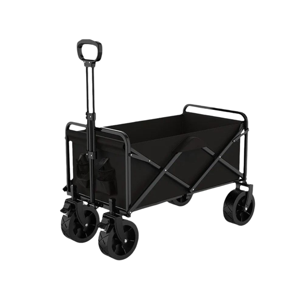 Heavy-Duty Camping Wagon - 150kg, Foldable