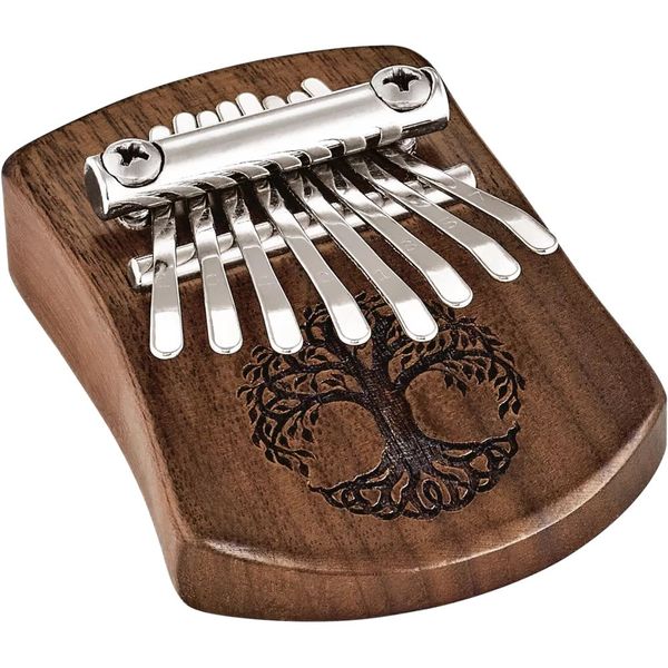 MEINL Sonic Energy Mini Kalimba 8 notes Black Walnut Tree of Life