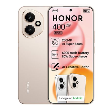 HONOR 400 5G 512GB Dual Sim - Desert Gold Image
