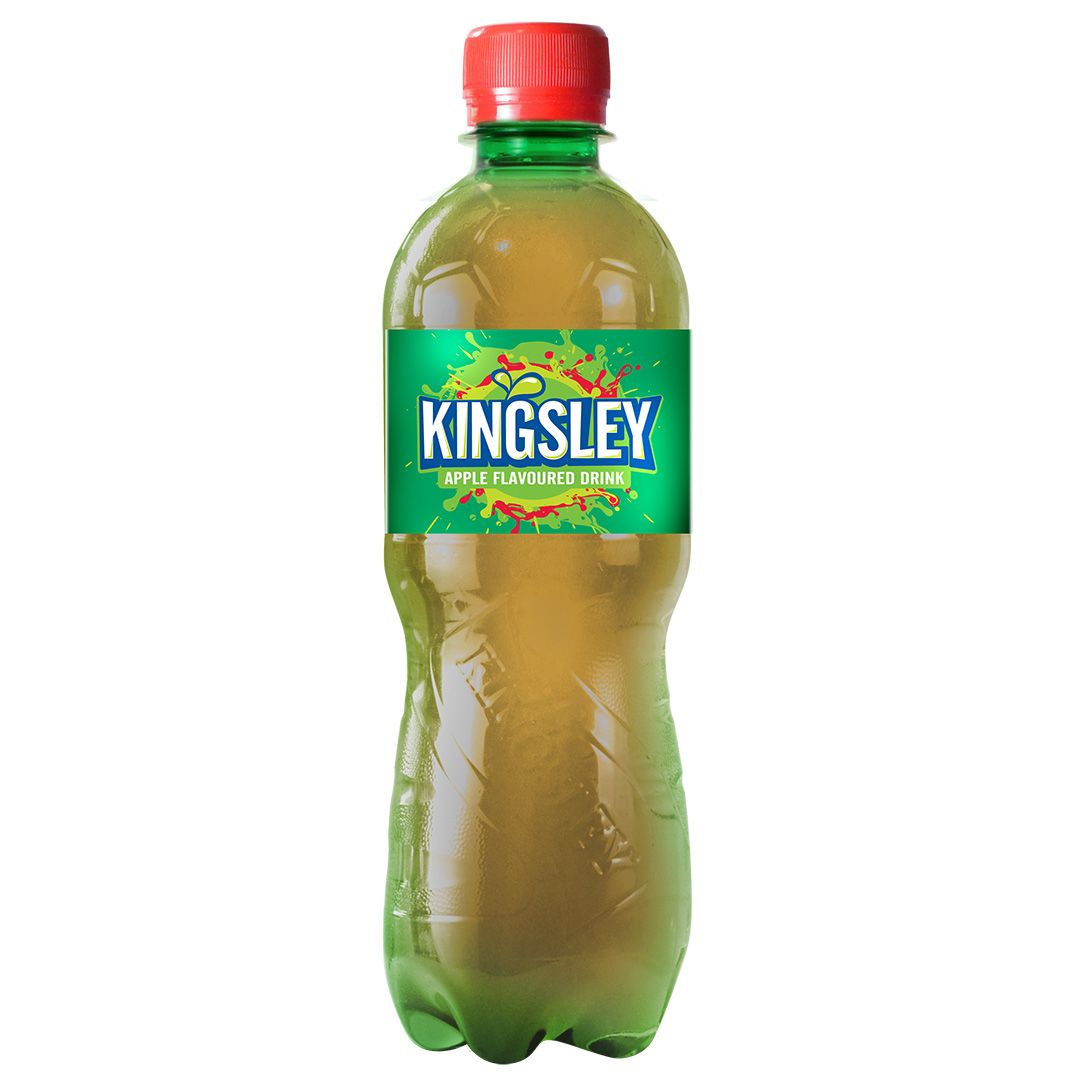 Kingsley Sparkling Soft Drink Apple (24 x 500ml PET) Shop Today