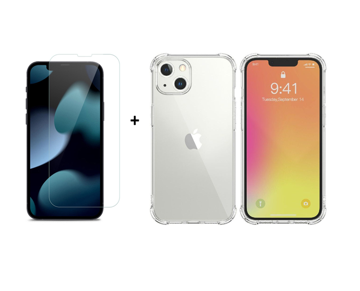 Protection Bundle Compatible with iPhone 13 Mini (5.4”)