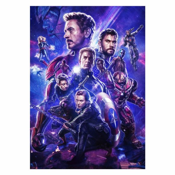 Avengers Endgame squad portrait - A1 Poster