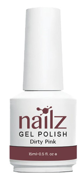 Nailz Gel Polish 15ml - 1008 - Dirty Pink