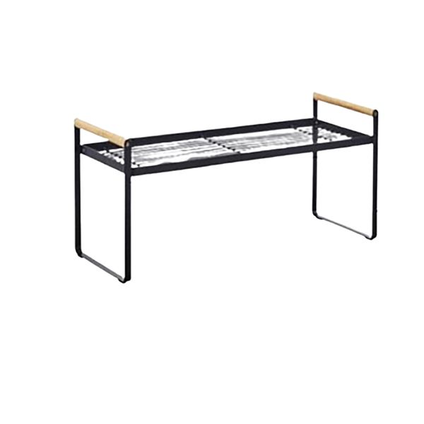 Floor Standing Spice Rack Metal Floating Shelf, Sturdy and Durable