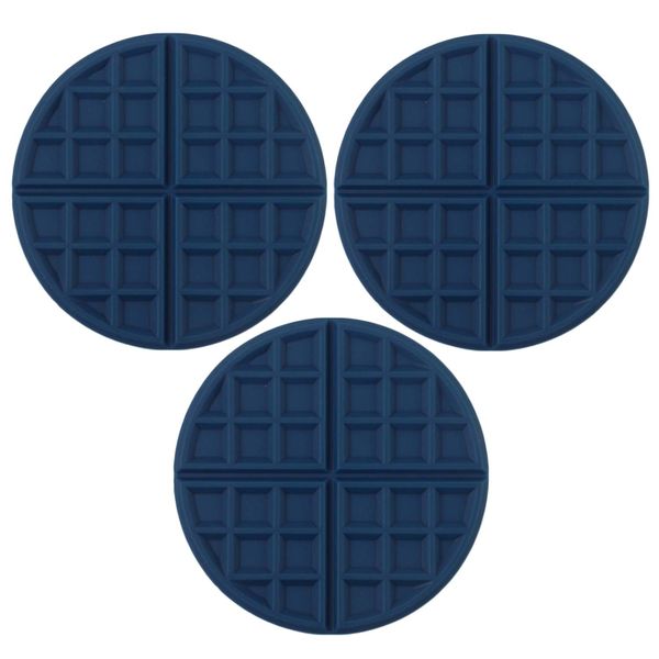 MyKitchen Set of 3 Silicone Heat Insulation Anti-Scalding Mats 16x16cm