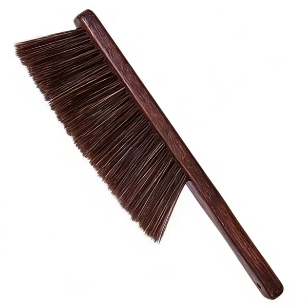 Wood Handle Broom with Soft Bristles for Indoor Cleaning