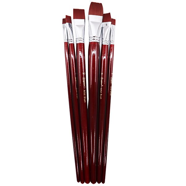 Artist Professional Nylon Brush Set For Acrylic/Oils Painting(Artist Grade)