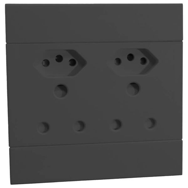 Veti 224 Double RSA &amp; Double V-Slim Socket (Pack of x2)