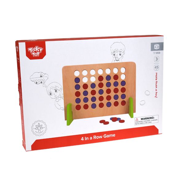 TookyToy Quadruple Chess (4-in-a-Row) Strategy Game