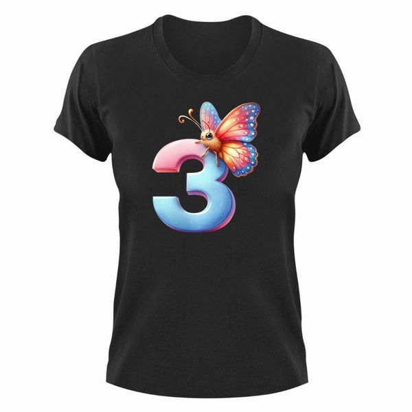 Butterfly 3 T-Shirt Gift Idea for Christmas Birthday Present 314
