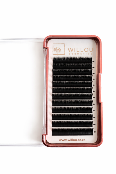 WILLOU C Curl Volume Easy Fan Individual Lash ExtensionTray