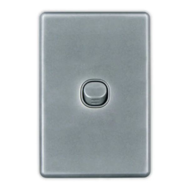 Silver 4x2 1Lever 1Way