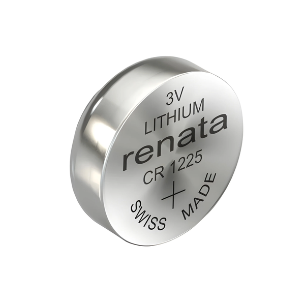 Renata CR1225 Lithium Coin Cell Battery - 3V High-Capacity Compact Power