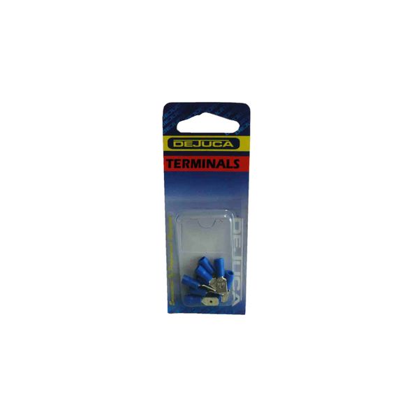 Dejuca - Terminal - Disconnect - Blue - Male - 6.4mm - 9/Card