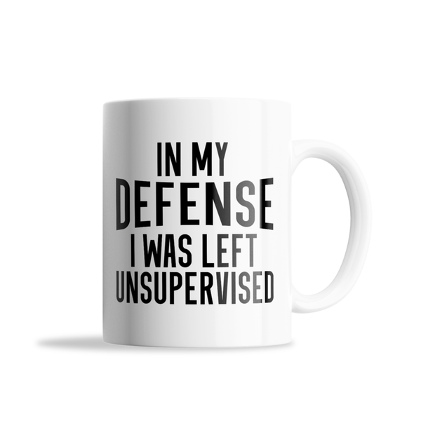 MugNolia In My Defence Coffee Mug