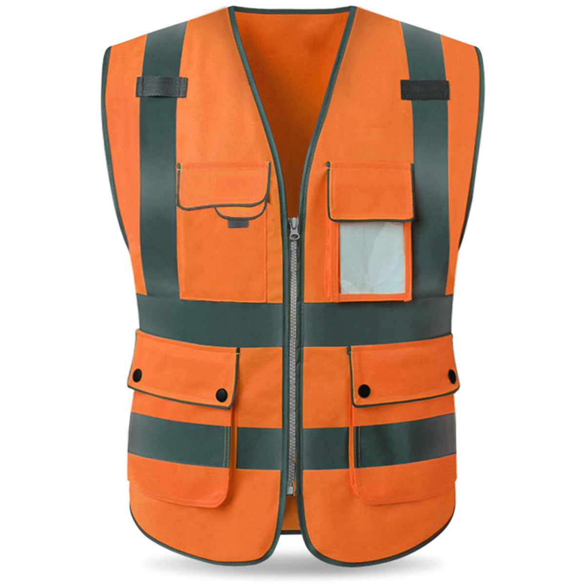 Reflective Safety Vest with Multi Pockets and Zipper | Shop Today. Get ...