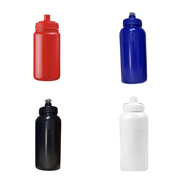 Sports Water Bottles Mixed Pack - Leak-Proof - 500ml - 4 Pack