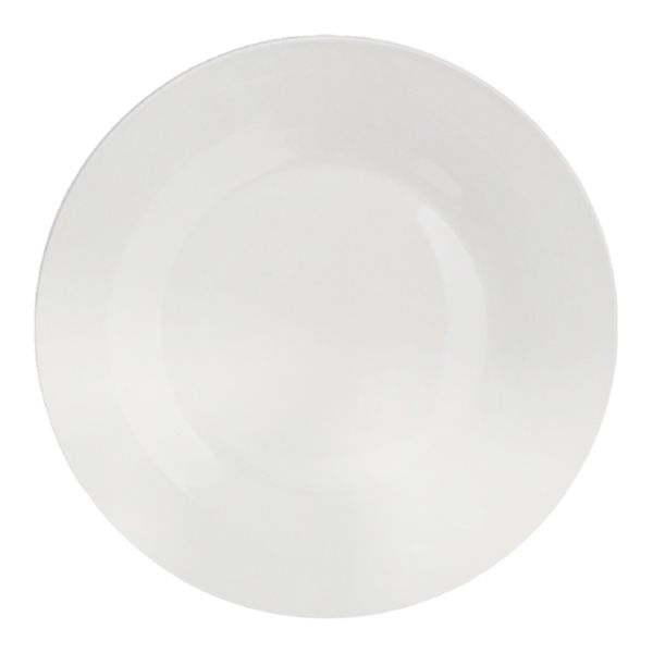6-Piece Plate - Round White - 26.5cm