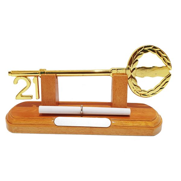Gold 21st Key