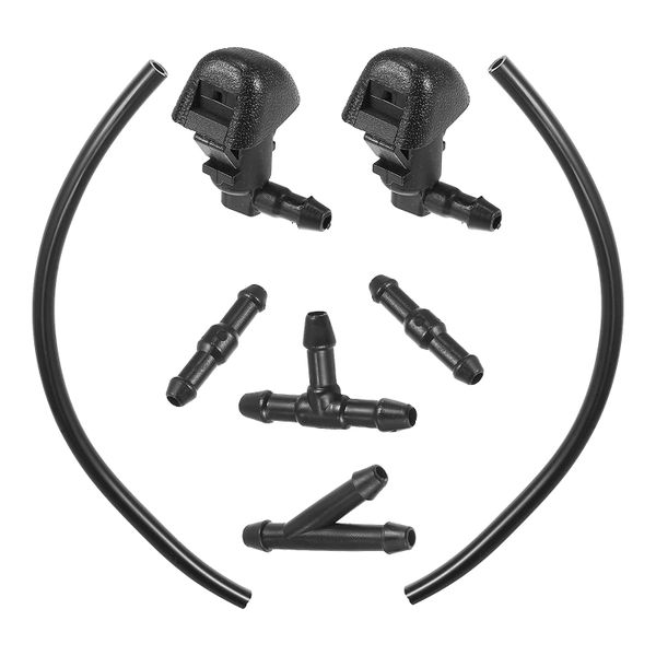 1 Set Windshield Washer Nozzles Kit 76810-Tk8-A01 Compatible with Honda
