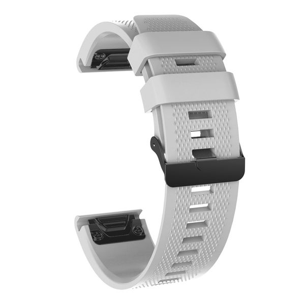 RYB 26mm Silicone Watch Strap Compatible with GARMIN - Army Green