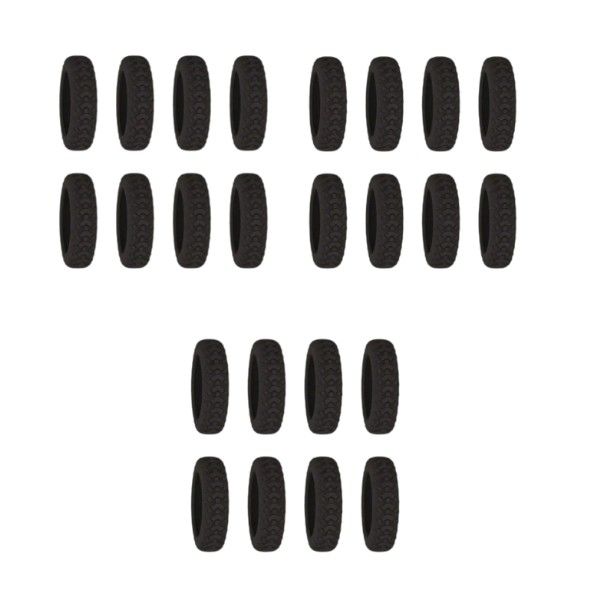 24 Piece - Universal Suitcase Wheel Covers